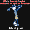 View Image 5 of 5 of Life is Good Can Koozie® - Full Color - Golf