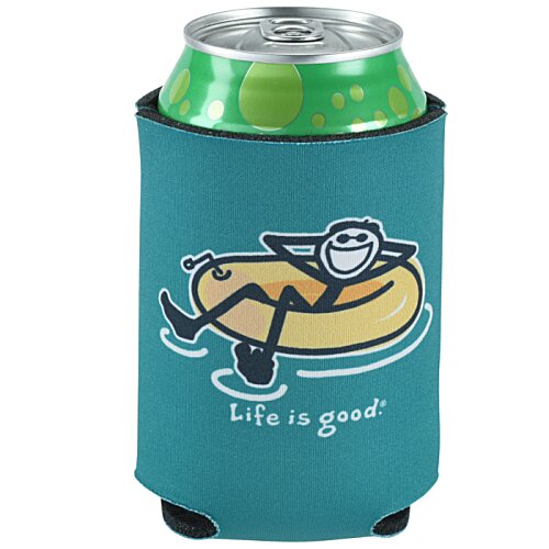 Additional Image 2 - a green and silver can with a logo on it