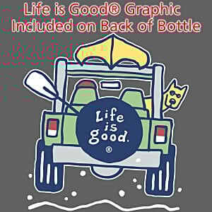 Additional Image 3 - a green jeep with a paddle on it