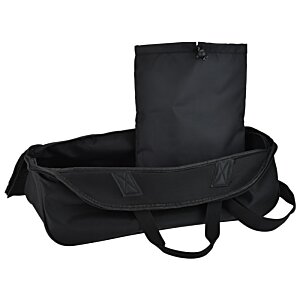 Additional Image 2 - a black bag with a black strap