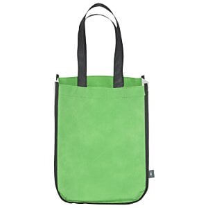 Additional Image 1 - a green bag with black handles