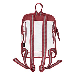 Additional Image 1 - a red and white backpack