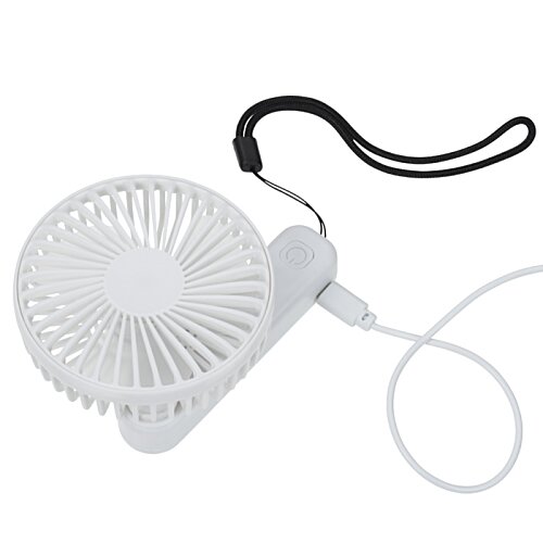Additional Image 4 - a small white fan with a cord