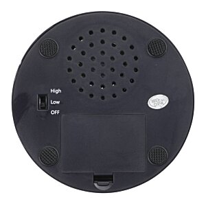Additional Image 2 - a round black object with a speaker