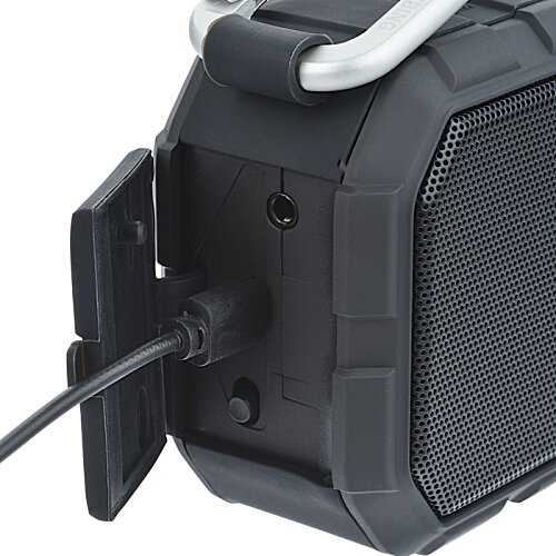Additional Image 4 - a black speaker with a cord