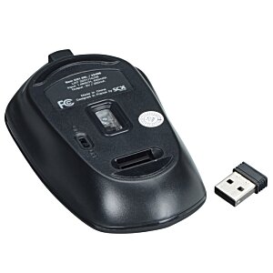 Additional Image 6 - a black computer mouse with a usb stick