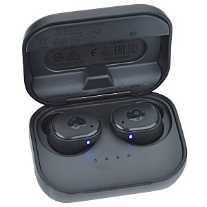 Additional Image 2 - a black box with two bluetooth headsets