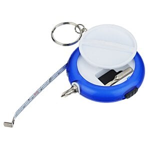 Additional Image 2 - a blue and white tape measure