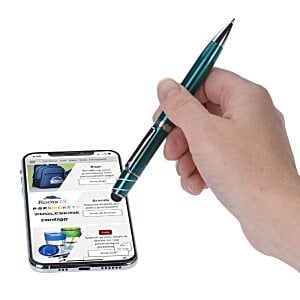 Additional Image 3 - a hand holding a pen over a cellphone