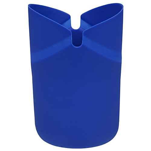 Additional Image 1 - a blue cylinder with a hole