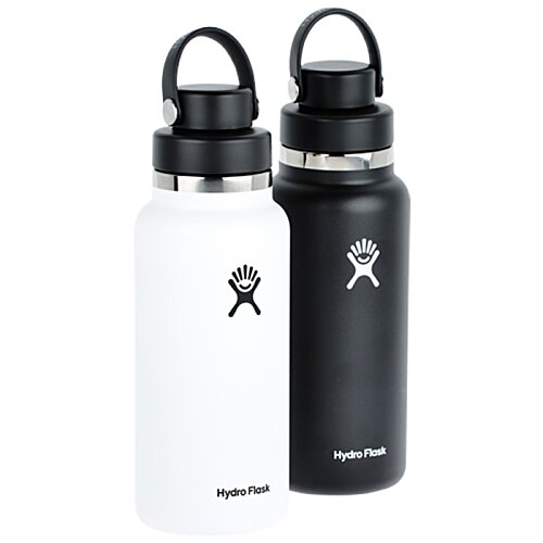 Additional Image 1 - a black and white water bottles