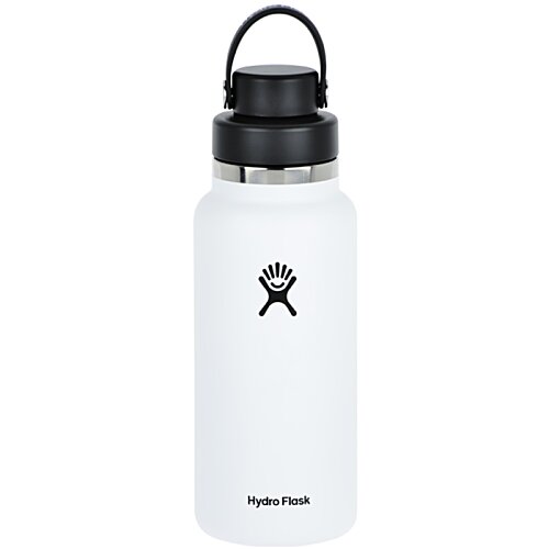 Additional Image 6 - a white water bottle with black lid