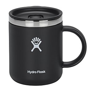Additional Image 2 - a black mug with a white logo