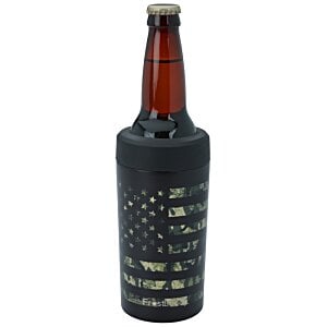 Additional Image 2 - a bottle of beer with a black cover