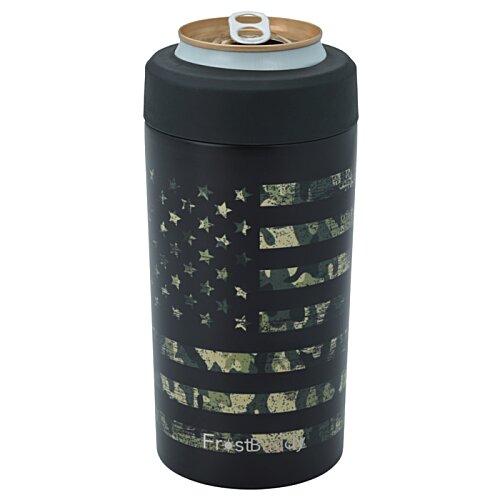 Additional Image 1 - a black cylindrical object with gold text
