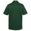 a back of a green shirt