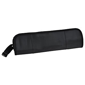 Additional Image 3 - a black pencil case with a zipper