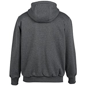 Additional Image 1 - a black hoodie with a white background