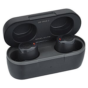 Additional Image 3 - a black plastic container with two round objects