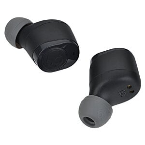 Additional Image 5 - a pair of black earbuds