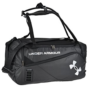 Additional Image 1 - a black duffel bag with white text