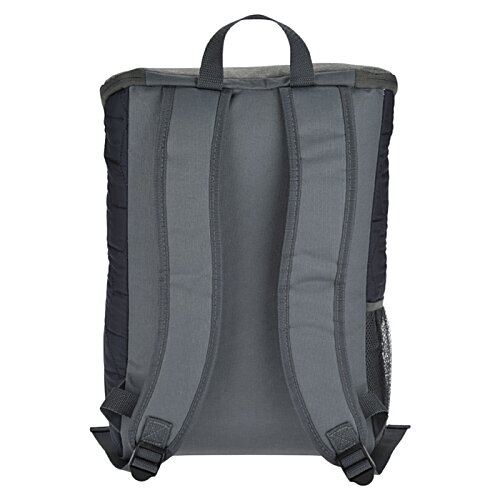 Additional Image 3 - a grey backpack with a handle