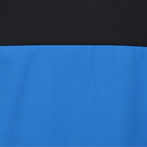 Additional Image 2 - a blue stripe on a black and white shirt