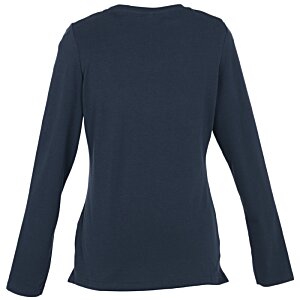 Additional Image 1 - a black long sleeved shirt