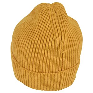 Additional Image 2 - a yellow knit hat on a white background
