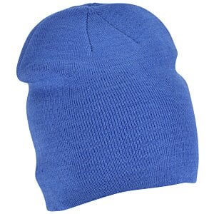 Additional Image 1 - a blue beanie on a white background