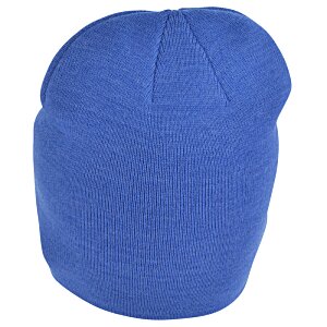 Additional Image 2 - a blue beanie on a white background