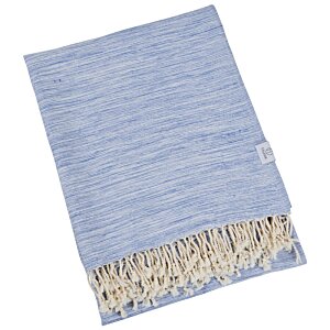 Additional Image 1 - a blue and white blanket