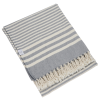 View Image 2 of 5 of Hilana Striped Throw Blanket