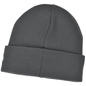 Additional Image 3 - a black beanie with a white background