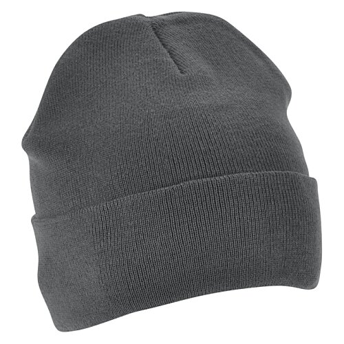 Additional Image 1 - a black beanie on a white background