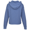 View Image 2 of 3 of District Perfect Tri Iconic Fleece 1/2-Zip Pullover Hoodie - Ladies' - Embroidery