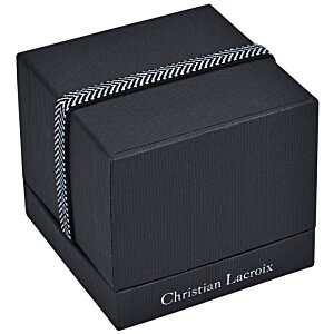 Additional Image 3 - a black box with a gray ribbon