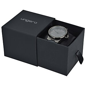 Additional Image 1 - a black box with a watch inside