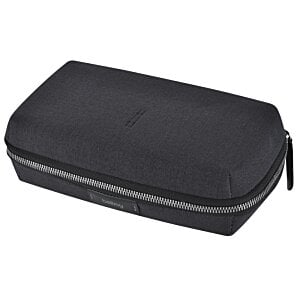 Additional Image 2 - a black case with zipper
