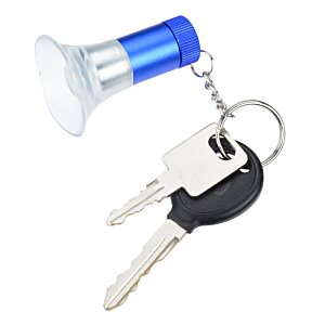 Additional Image 2 - a key chain with a horn attached to it