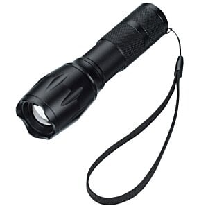 Additional Image 1 - a black flashlight with a strap