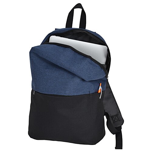 Additional Image 2 - a blue and black backpack