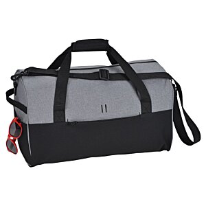 Additional Image 2 - a black and grey bag with a strap