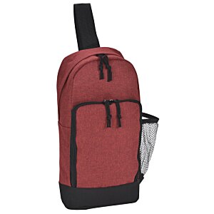 Additional Image 1 - a red and black backpack