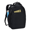 Additional Image 1 - a black backpack with a blue object in it