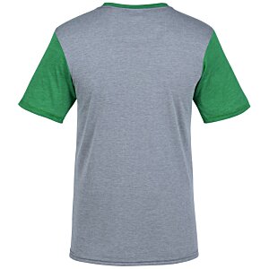 Additional Image 1 - a grey and green shirt