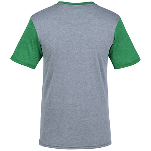 Additional Image 1 - a grey and green shirt