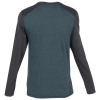 a long sleeved shirt with a black and grey sleeve