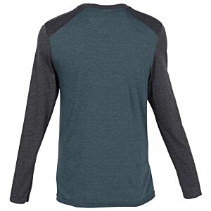 Additional Image 1 - a long sleeved shirt with a black and grey sleeve