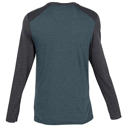 Additional Image 1 - a long sleeved shirt with a black and grey sleeve